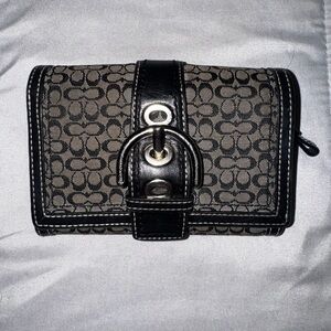 Coach signature Wallet black